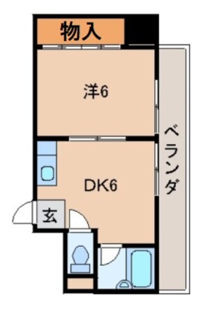 パリ・シャトー本町の物件間取画像